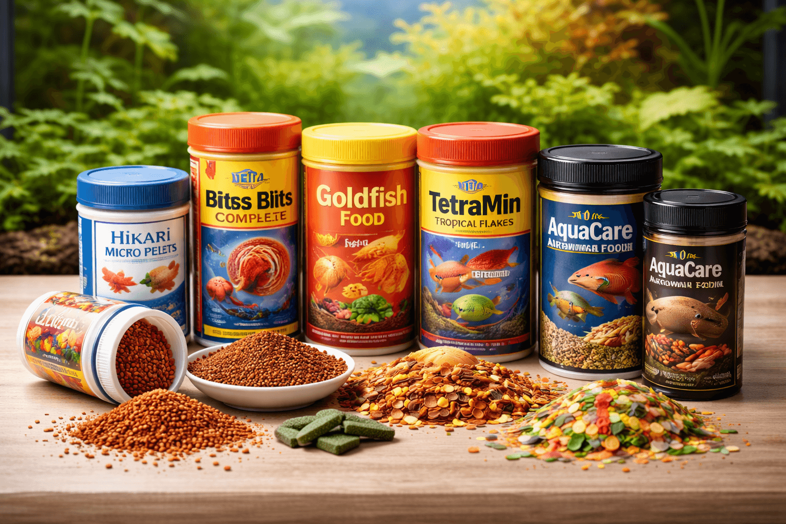 High quality fish food for guppy goldfish betta and tropical fish in India